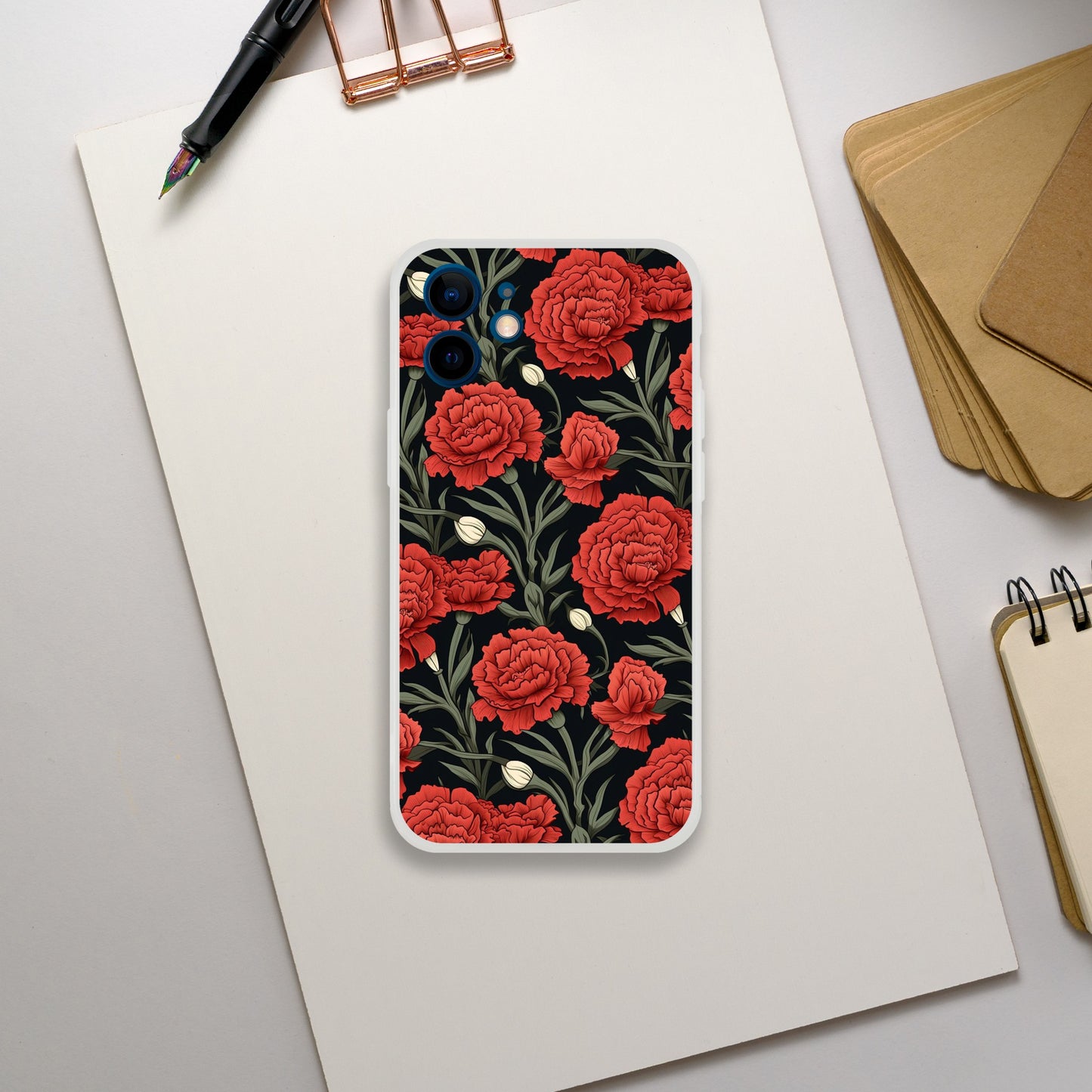 Charmed, Floral Flexi Phone Case - iPhone