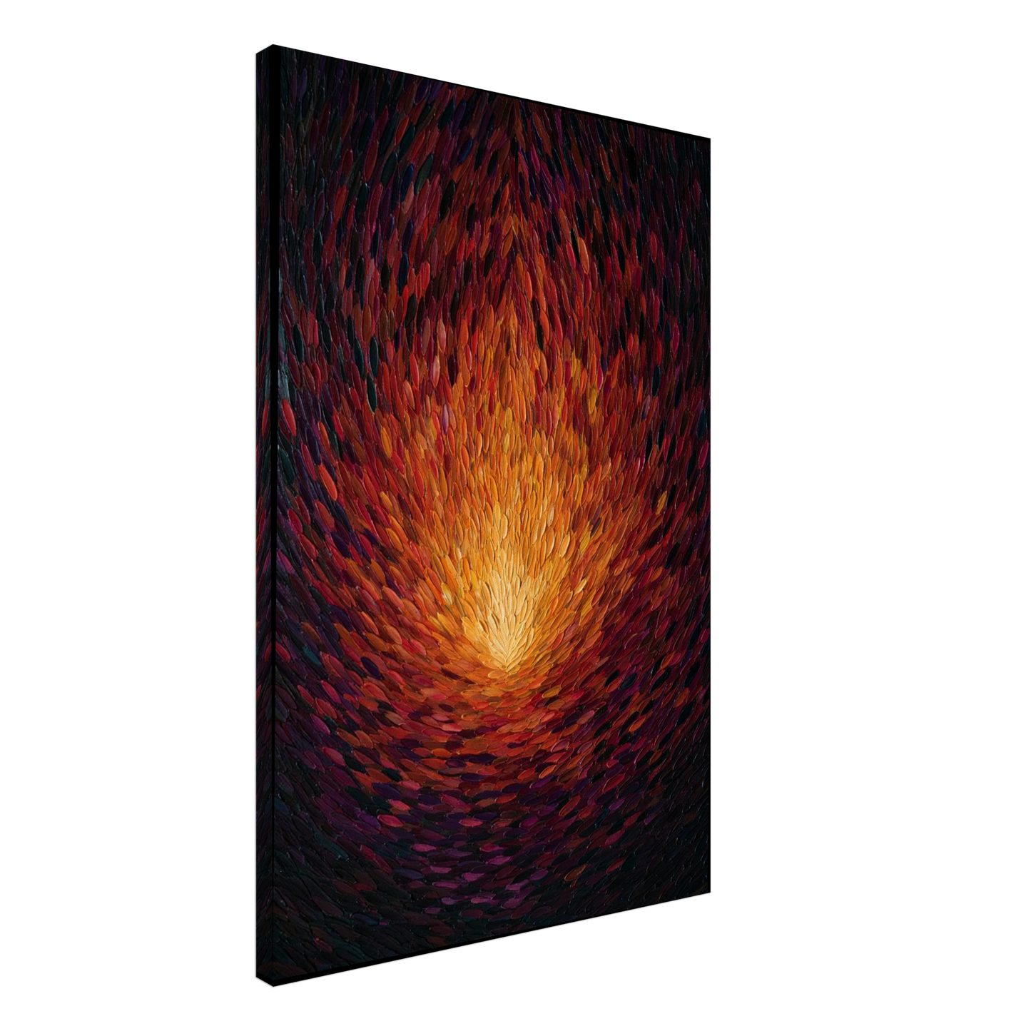 Spiritual Fire Wall Art Print Spiritual Wall , statement wall art Abstract Canvas for wellness resorts
