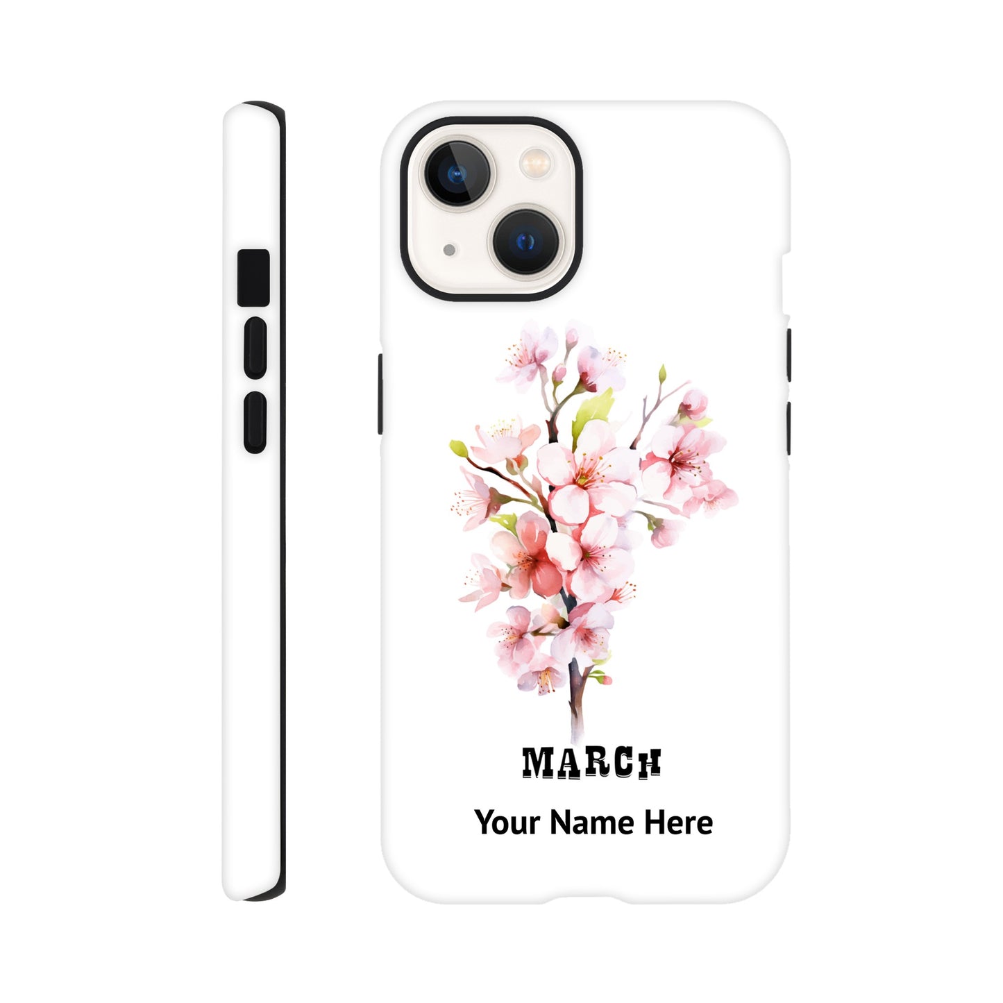 March, Birth Month Flower, Primrose | Tough Phone Case - iPhone